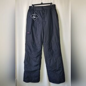 Kids Black Snow Pants 2XL